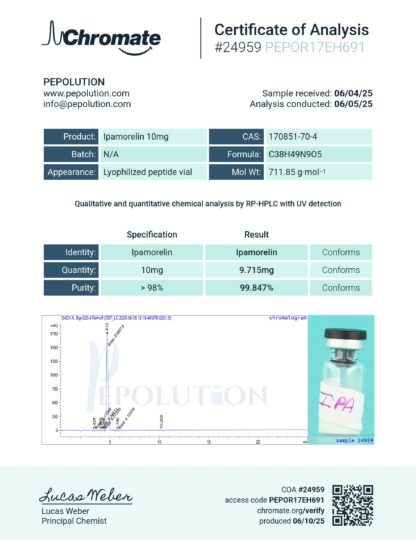 Ipamorelin  10mg - Image 2