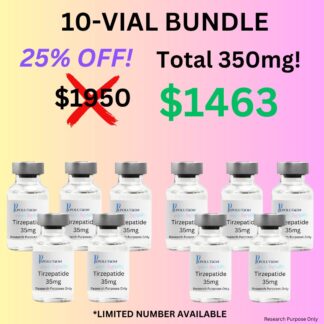 Tirzepatide 30mg 10 vial bundle