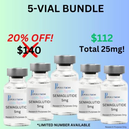 Sema 5mg 5 Vial Bundle