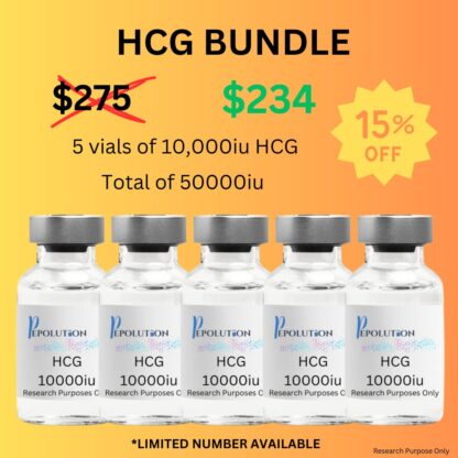 HCG 10000iu 5 Vial Bundle