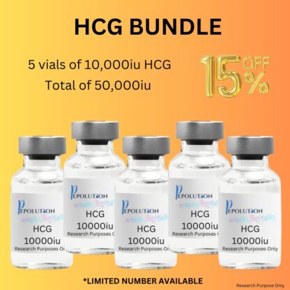 HCG 10000iu 5 Vial Bundle