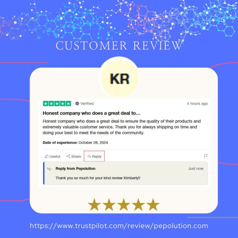 Kimberly Trustpilot Pepolution review