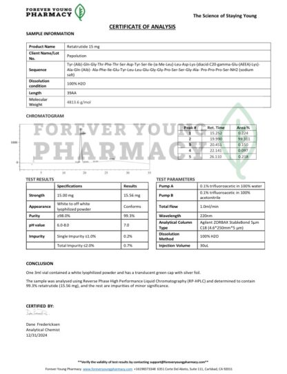 Retatrutide 15mg - Image 3