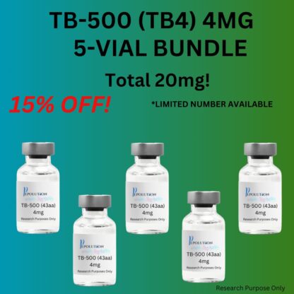 TB-500 (TB-4) 4mg 5 vial bundle