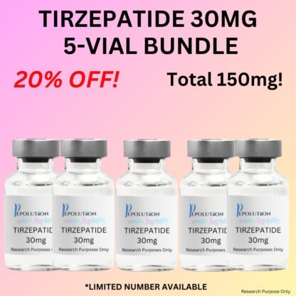 Tirz 30mg 5 Vial Bundle