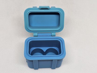 Peptide Storage 2-Vial Case blue green