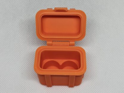 Peptide Storage 2-Vial Case orange