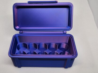 Peptide Storage 10-Vial Case Silky purple magenta