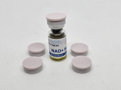 3ml Vial Caps for Peptide Storage - set of 5 pink blue gradient