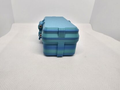 Peptide Storage case 10 vial hinged blue green gradient - Image 5