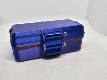 Peptide Storage Case 10-Vial hinged single clasp Silky purple magenta - Image 14