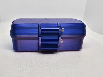 Peptide Storage Case 10-Vial hinged single clasp Silky purple magenta - Image 13