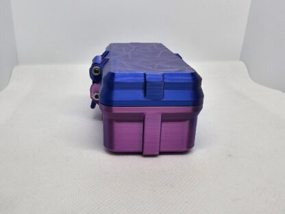 Peptide Storage Case 10-Vial hinged single clasp Silky purple magenta - Image 12