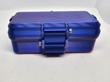 Peptide Storage Case 10-Vial hinged single clasp Silky purple magenta - Image 7
