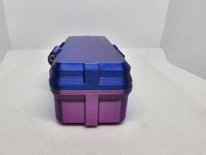 Peptide Storage Case 10-Vial hinged single clasp Silky purple magenta - Image 3