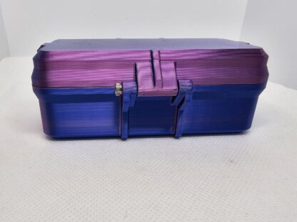Peptide Storage Case 10-Vial hinged single clasp Silky purple magenta - Image 2