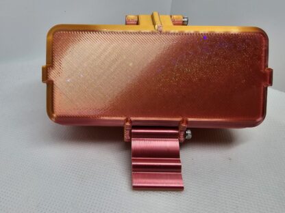 Peptide Storage hinged single clasp 10-Vial Case Silky Pink Gold - Image 3