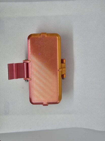 Peptide Storage hinged single clasp 10-Vial Case Silky Pink Gold - Image 2