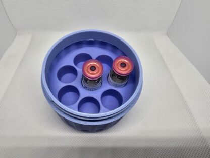 Round 8-vial Peptide Storage Case - Image 2