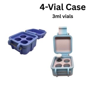 Peptide Storage case 4 vial