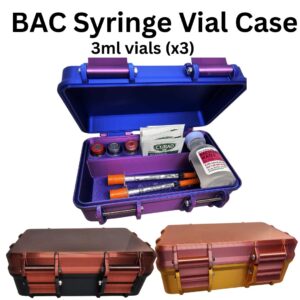 Peptide Storage BAC Syringe 3ml (x3) Vial