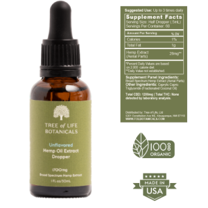 CBD Oil - Sublingual 1700mg
